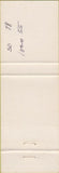 Matchbook Cover - Shackamaxon Golf Country Club Scotch Plains NJ WEAR