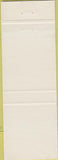 Matchbook Cover - The Fire Alarm Appleton WI fire truck