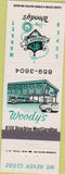 Matchbook Cover - Woody's Market West Carrollton OH