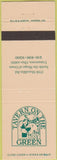 Matchbook Cover - Tavern on the Green Uniontown OH