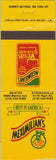 Matchbook Cover - Meximilian's Steak Ribs Mentor Strongsville OH