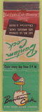 Matchbook Cover - Bantam Cock Los Angeles CA WEAR