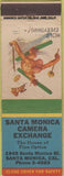 Matchbook Cover - Santa Monica Camera Exchange Santa Monica CA