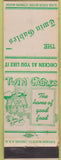 Matchbook Cover - The Twin Gables Elgin IL