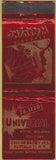 Matchbook Cover - Universal Metal Welding Buffalo NY