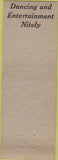 Matchbook Cover - Elite Cafe St Louis MO