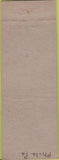Matchbook Cover - US War Bonds WWII Home Front Nevins WPEN Radio Philadephia PA