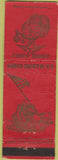 Matchbook Cover - US Marine Corps Iwo Jima POOR