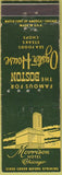 Matchbook Cover - Morrison Hotel Chicago IL WEAR