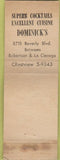 Matchbook Cover - Dominick's Los Angeles CA WEAR