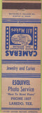 Matchbook Cover - Esquivel Photo Service Laredo TX WEAR