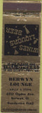 Matchbook Cover - Berwyn Lounge IL