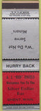 Matchbook Cover - Silver Dollar Bar Ghent MN