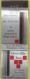 Matchbook Cover - Oroville Inn CA WEAR