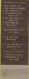 Matchbook Cover - Weaver's Fine Candy Pittsburgh PA