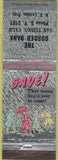 Matchbook Cover - Border Bank San Ysidro CA