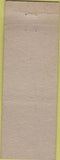 Matchbook Cover - WM R Warburton Agency Providence RI WORN