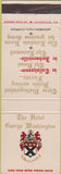 Matchbook Cover - Hotel George Washington Jacksonville FL