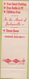 Matchbook Cover - Hotel George Washington Jacksonville FL