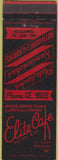 Matchbook Cover - Elite Cafe St Louis MO