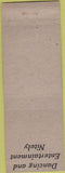 Matchbook Cover - Elite Cafe St Louis MO
