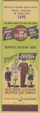 Matchbook Cover - Days Credit Clothing Houston TX