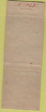 Matchbook Cover - John Weidman Ephrata PA Coal Advance