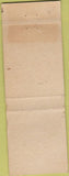 Matchbook Cover - Slate Belt Dist Co Beer Soda Bangor PA blue WEAR