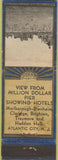 Matchbook Cover - Pier Atlantic City NJ Hotels WORN