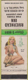 Matchbook Cover - Riverhead Inn Long Island City NY pinup WEAR cactus