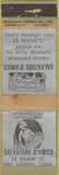 Matchbook Cover - Salvatore D'Amico New London CT Merchants WORN grocery
