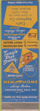 Matchbook Cover - New Home Sewing Machines Moorhead MN WORN