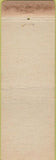 Matchbook Cover - Acheson Brass Pipe Fittings Rankin PA