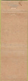 Matchbook Cover - Navajo Cafe Ballroom Big Bear Lake CA