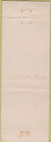 Matchbook Cover - Estell Motel Custer SD WORN