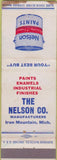 Matchbook Cover - Nelson Paints Enamels Iron Mountain MI WEAR