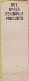 Matchbook Cover - Nelson Paints Enamels Iron Mountain MI WEAR