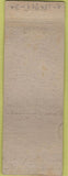 Matchbook Cover - Colonial House Narraganset RI WORN white