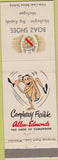 Matchbook Cover - Allen Edmonds Shoes Boaz Shoes  Muskegon Big Rapids MI