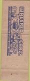 Matchbook Cover - Jenkintown Body Fender Repair PA WORN