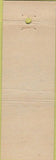 Matchbook Cover - Florsheim Shoes Erie Clothing Chicago IL