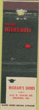 Matchbook Cover - Florsheim Shoes Ingram's Sharon PA