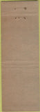 Matchbook Cover - Wilson Supply Co Houston TX  WORN