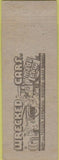 Matchbook Cover - Lyman Body Co Lansing MI auto body repair