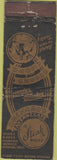 Matchbook Cover - Orchard's Tavern Cafe Alamosa CO POOR