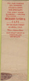 Matchbook Cover - Orchard's Tavern Cafe Alamosa CO POOR