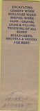 Matchbook Cover - D.A. Fogg Contractor Portland ME pinup