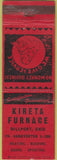 Matchbook Cover - Kireta Furnace Millport OH WEAR