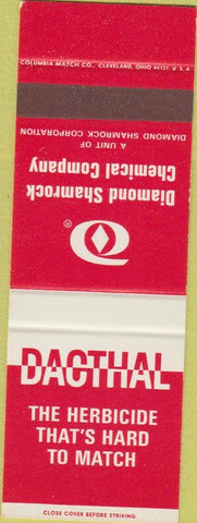 Matchbook Cover - Diamond Chamrock Chemical Herbicide SAMPLE