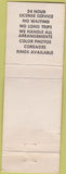 Matchbook Cover - Venus Wedding Chapel Carson City NV red POOR